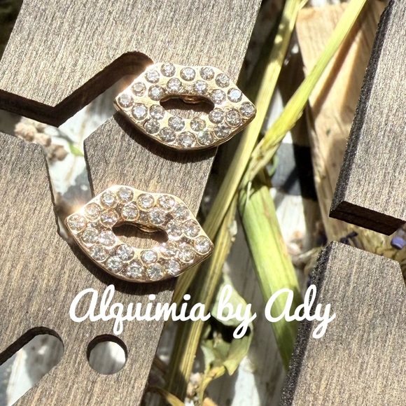 Alquimia Gold and Silver Crystal Earrings - Picture 1 of 1